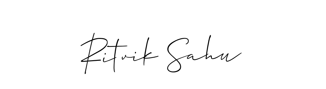 Make a beautiful signature design for name Ritvik Sahu. Use this online signature maker to create a handwritten signature for free. Ritvik Sahu signature style 2 images and pictures png