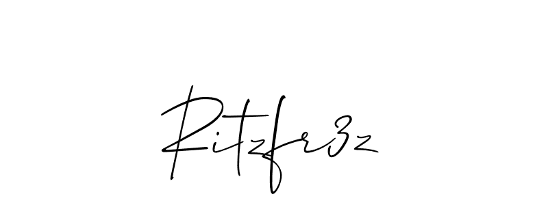 Once you've used our free online signature maker to create your best signature Allison_Script style, it's time to enjoy all of the benefits that Ritzfr3z name signing documents. Ritzfr3z signature style 2 images and pictures png