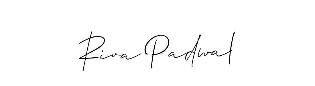 Check out images of Autograph of Riva Padwal name. Actor Riva Padwal Signature Style. Allison_Script is a professional sign style online. Riva Padwal signature style 2 images and pictures png