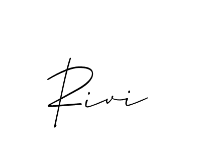 Once you've used our free online signature maker to create your best signature Allison_Script style, it's time to enjoy all of the benefits that Rivi name signing documents. Rivi signature style 2 images and pictures png