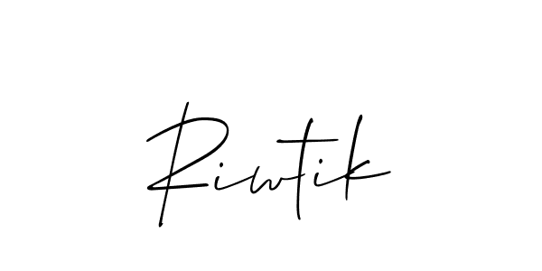 This is the best signature style for the Riwtik name. Also you like these signature font (Allison_Script). Mix name signature. Riwtik signature style 2 images and pictures png