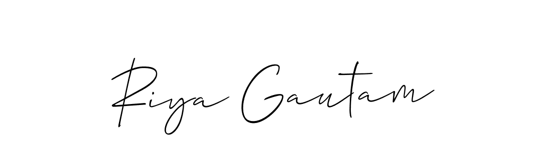 Once you've used our free online signature maker to create your best signature Allison_Script style, it's time to enjoy all of the benefits that Riya Gautam name signing documents. Riya Gautam signature style 2 images and pictures png