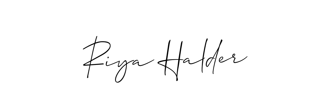 Once you've used our free online signature maker to create your best signature Allison_Script style, it's time to enjoy all of the benefits that Riya Halder name signing documents. Riya Halder signature style 2 images and pictures png