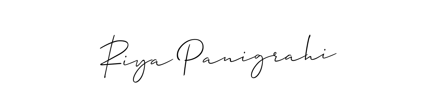 Once you've used our free online signature maker to create your best signature Allison_Script style, it's time to enjoy all of the benefits that Riya Panigrahi name signing documents. Riya Panigrahi signature style 2 images and pictures png