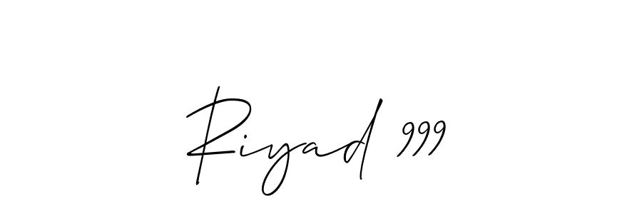 You can use this online signature creator to create a handwritten signature for the name Riyad 999. This is the best online autograph maker. Riyad 999 signature style 2 images and pictures png