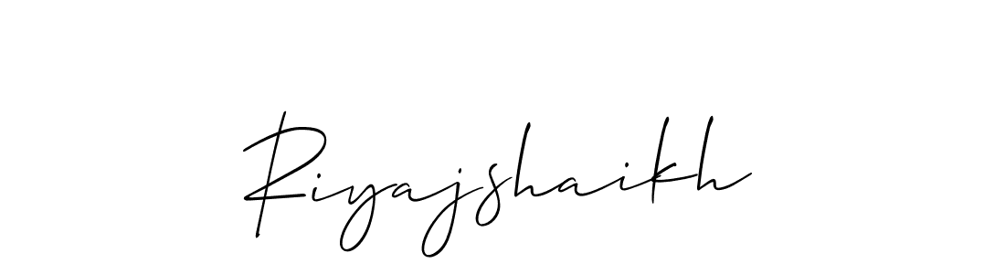 This is the best signature style for the Riyajshaikh name. Also you like these signature font (Allison_Script). Mix name signature. Riyajshaikh signature style 2 images and pictures png