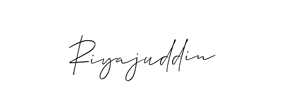 It looks lik you need a new signature style for name Riyajuddin. Design unique handwritten (Allison_Script) signature with our free signature maker in just a few clicks. Riyajuddin signature style 2 images and pictures png