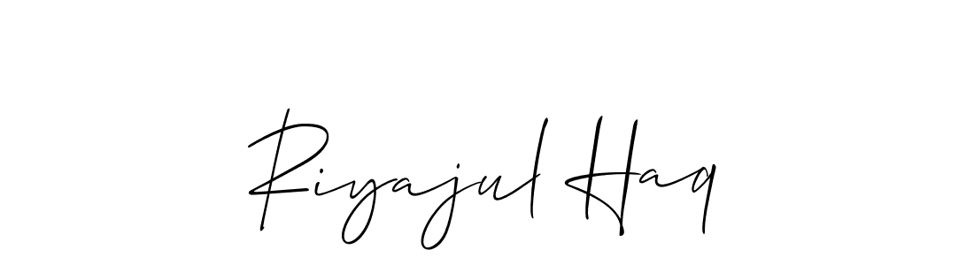 Here are the top 10 professional signature styles for the name Riyajul Haq. These are the best autograph styles you can use for your name. Riyajul Haq signature style 2 images and pictures png