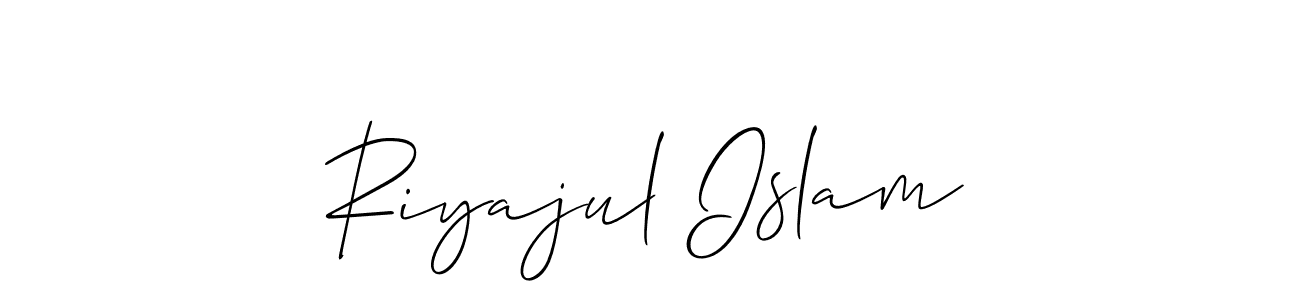 You should practise on your own different ways (Allison_Script) to write your name (Riyajul Islam) in signature. don't let someone else do it for you. Riyajul Islam signature style 2 images and pictures png