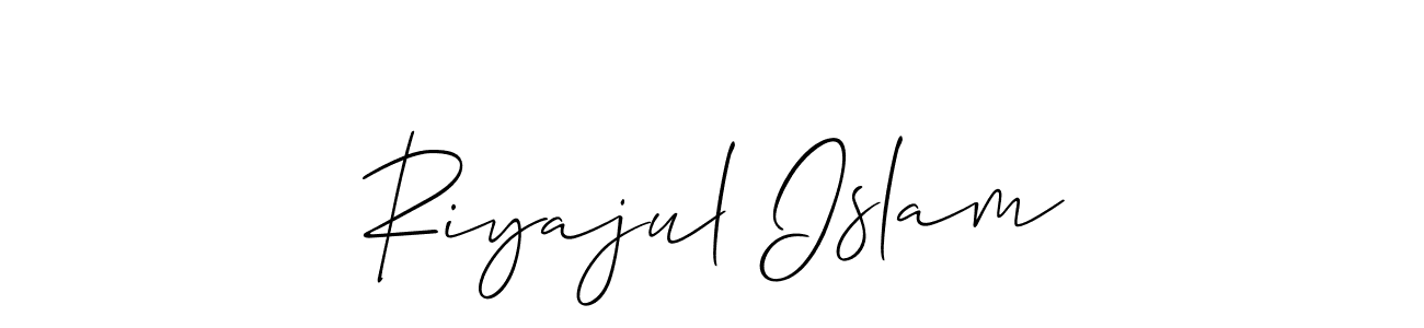 This is the best signature style for the Riyajul Islam name. Also you like these signature font (Allison_Script). Mix name signature. Riyajul Islam signature style 2 images and pictures png