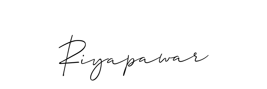 Best and Professional Signature Style for Riyapawar. Allison_Script Best Signature Style Collection. Riyapawar signature style 2 images and pictures png