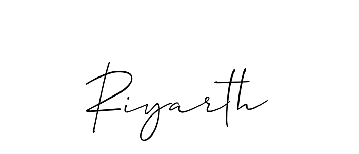 Once you've used our free online signature maker to create your best signature Allison_Script style, it's time to enjoy all of the benefits that Riyarth name signing documents. Riyarth signature style 2 images and pictures png