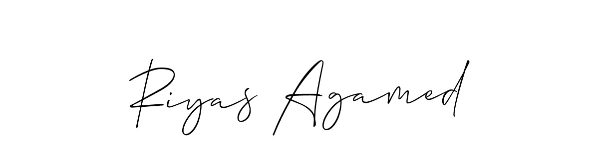 See photos of Riyas Agamed official signature by Spectra . Check more albums & portfolios. Read reviews & check more about Allison_Script font. Riyas Agamed signature style 2 images and pictures png