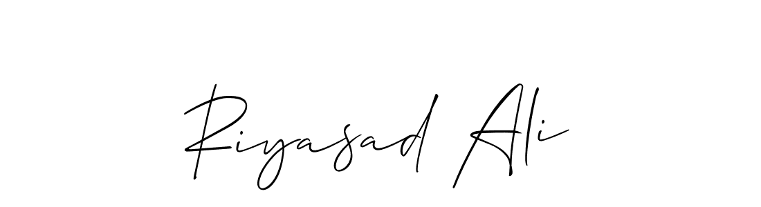 Here are the top 10 professional signature styles for the name Riyasad Ali. These are the best autograph styles you can use for your name. Riyasad Ali signature style 2 images and pictures png