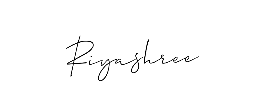 Once you've used our free online signature maker to create your best signature Allison_Script style, it's time to enjoy all of the benefits that Riyashree name signing documents. Riyashree signature style 2 images and pictures png