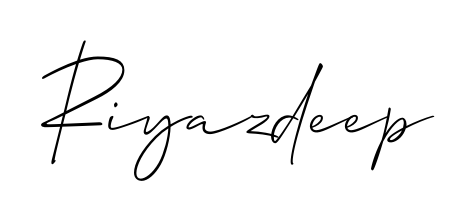The Allison_Script handwriting style adds charm and authenticity to name Riyazdeep. A wonderful choice for personal thank-you notes. Riyazdeep signature style 2 images and pictures png
