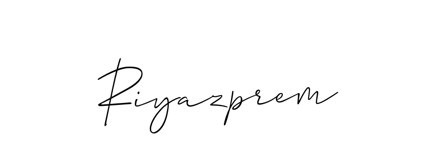 Also You can easily find your signature by using the search form. We will create Riyazprem name handwritten signature images for you free of cost using Allison_Script sign style. Riyazprem signature style 2 images and pictures png