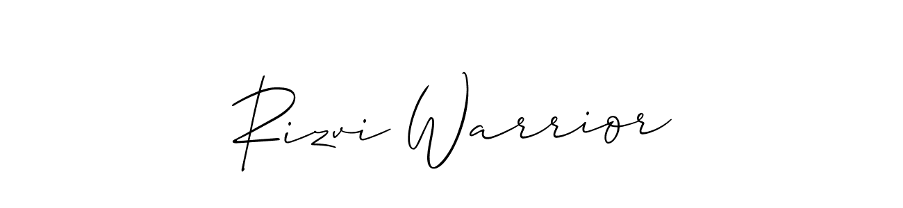 Make a short Rizvi Warrior signature style. Manage your documents anywhere anytime using Allison_Script. Create and add eSignatures, submit forms, share and send files easily. Rizvi Warrior signature style 2 images and pictures png
