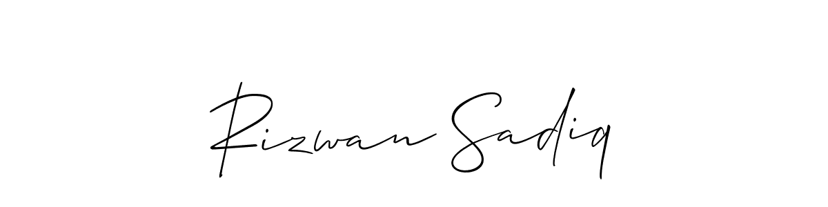 You can use this online signature creator to create a handwritten signature for the name Rizwan Sadiq. This is the best online autograph maker. Rizwan Sadiq signature style 2 images and pictures png