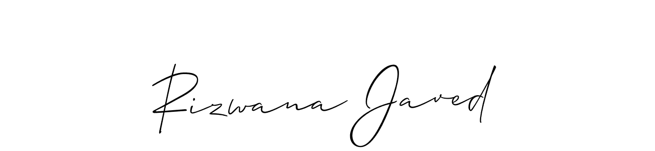 Check out images of Autograph of Rizwana Javed name. Actor Rizwana Javed Signature Style. Allison_Script is a professional sign style online. Rizwana Javed signature style 2 images and pictures png