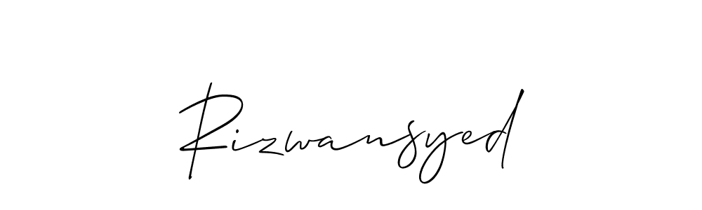 Also You can easily find your signature by using the search form. We will create Rizwansyed name handwritten signature images for you free of cost using Allison_Script sign style. Rizwansyed signature style 2 images and pictures png