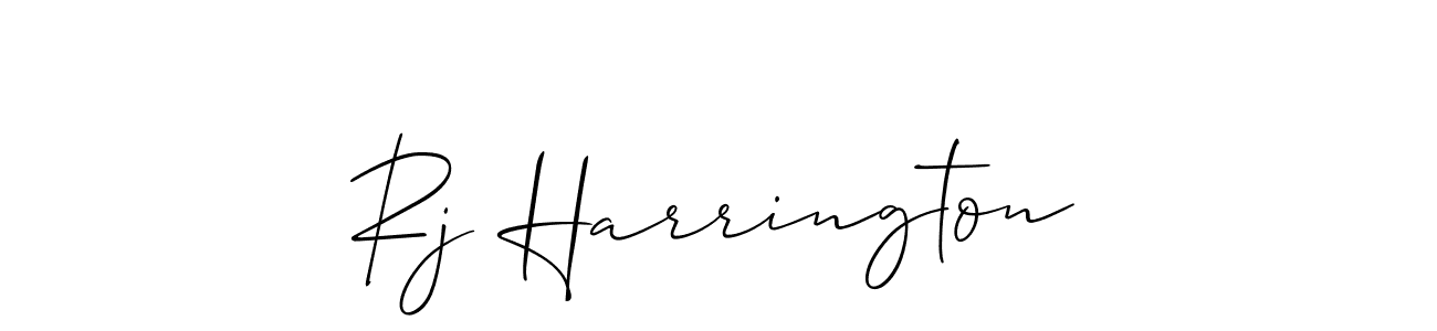 Make a beautiful signature design for name Rj Harrington. Use this online signature maker to create a handwritten signature for free. Rj Harrington signature style 2 images and pictures png