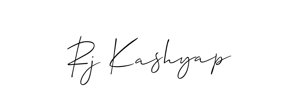 This is the best signature style for the Rj Kashyap name. Also you like these signature font (Allison_Script). Mix name signature. Rj Kashyap signature style 2 images and pictures png