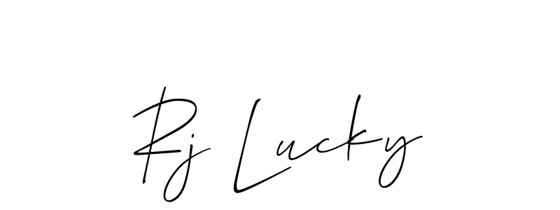 See photos of Rj Lucky official signature by Spectra . Check more albums & portfolios. Read reviews & check more about Allison_Script font. Rj Lucky signature style 2 images and pictures png