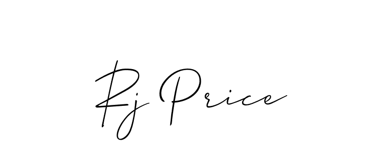 Also we have Rj Price name is the best signature style. Create professional handwritten signature collection using Allison_Script autograph style. Rj Price signature style 2 images and pictures png