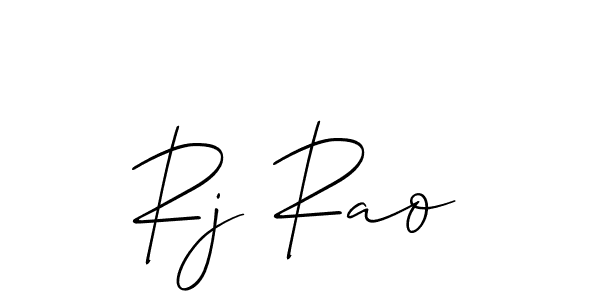 How to Draw Rj Rao signature style? Allison_Script is a latest design signature styles for name Rj Rao. Rj Rao signature style 2 images and pictures png