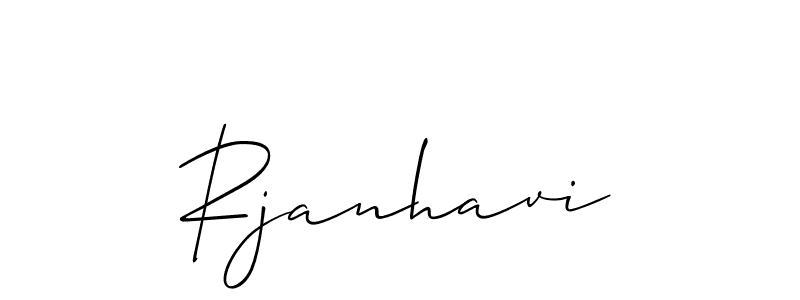 Also You can easily find your signature by using the search form. We will create Rjanhavi name handwritten signature images for you free of cost using Allison_Script sign style. Rjanhavi signature style 2 images and pictures png