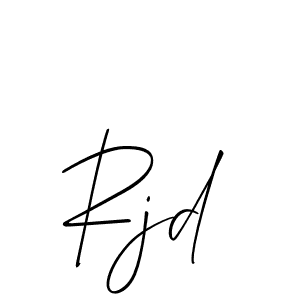 It looks lik you need a new signature style for name Rjd. Design unique handwritten (Allison_Script) signature with our free signature maker in just a few clicks. Rjd signature style 2 images and pictures png
