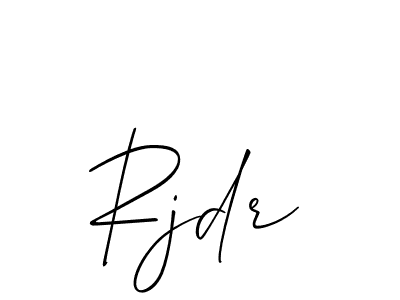 Also You can easily find your signature by using the search form. We will create Rjdr name handwritten signature images for you free of cost using Allison_Script sign style. Rjdr signature style 2 images and pictures png