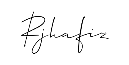 Stand out with a creative autograph for Rjhafiz. The Allison_Script styling blends modern aesthetics with classic signature flourishes. Rjhafiz signature style 2 images and pictures png