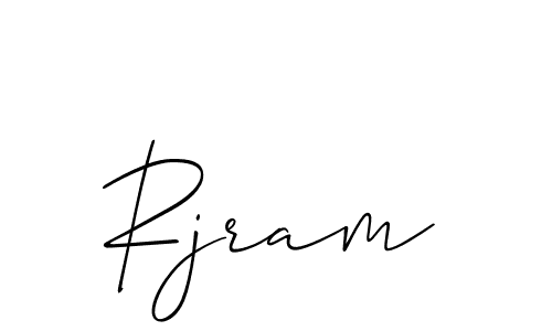 Make a beautiful signature design for name Rjram. Use this online signature maker to create a handwritten signature for free. Rjram signature style 2 images and pictures png