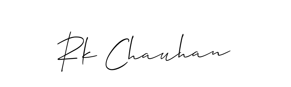 Similarly Allison_Script is the best handwritten signature design. Signature creator online .You can use it as an online autograph creator for name Rk Chauhan. Rk Chauhan signature style 2 images and pictures png