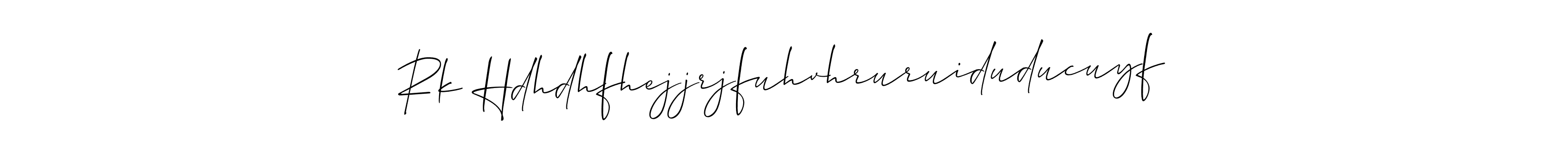 if you are searching for the best signature style for your name Rk Hdhdhfhejjrjfuhvhruruiduducuyf. so please give up your signature search. here we have designed multiple signature styles  using Allison_Script. Rk Hdhdhfhejjrjfuhvhruruiduducuyf signature style 2 images and pictures png