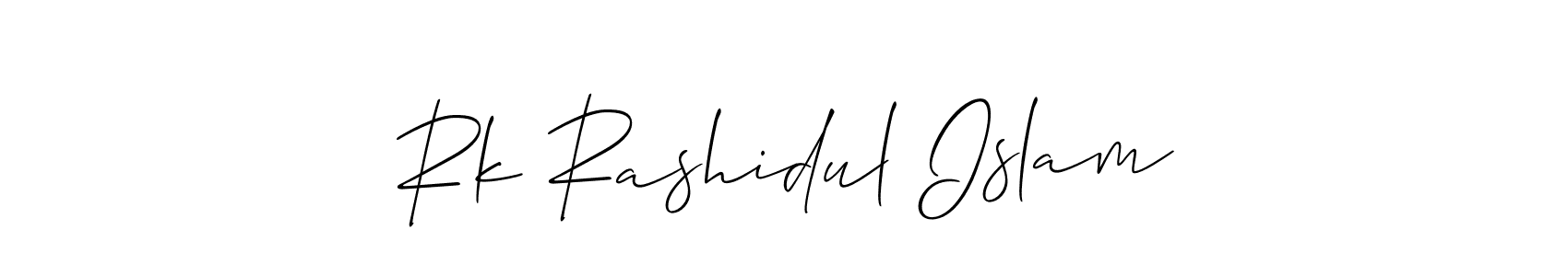 Best and Professional Signature Style for Rk Rashidul Islam. Allison_Script Best Signature Style Collection. Rk Rashidul Islam signature style 2 images and pictures png