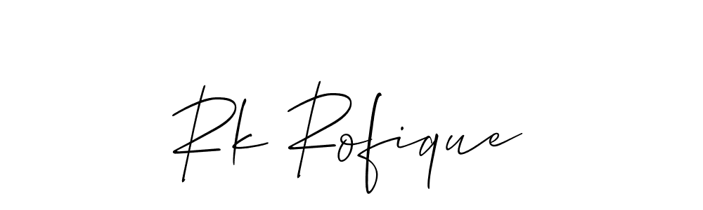 Here are the top 10 professional signature styles for the name Rk Rofique. These are the best autograph styles you can use for your name. Rk Rofique signature style 2 images and pictures png