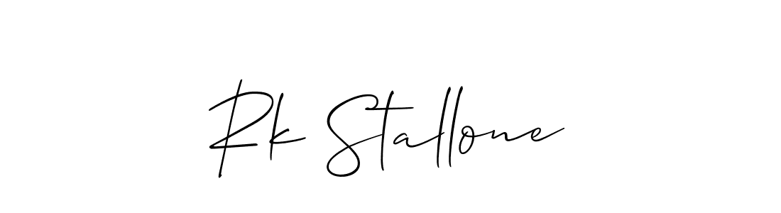 This is the best signature style for the Rk Stallone name. Also you like these signature font (Allison_Script). Mix name signature. Rk Stallone signature style 2 images and pictures png