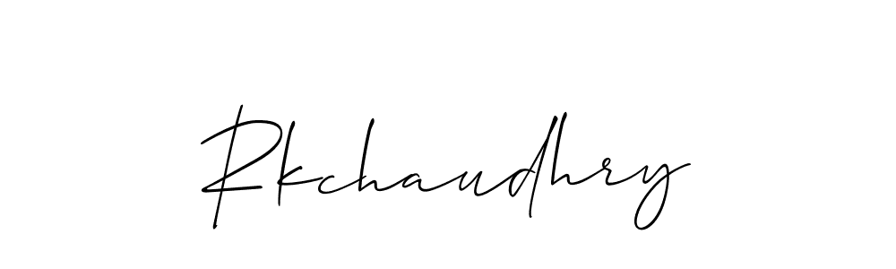 if you are searching for the best signature style for your name Rkchaudhry. so please give up your signature search. here we have designed multiple signature styles  using Allison_Script. Rkchaudhry signature style 2 images and pictures png