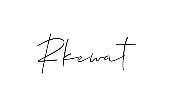 You should practise on your own different ways (Allison_Script) to write your name (Rkewat) in signature. don't let someone else do it for you. Rkewat signature style 2 images and pictures png