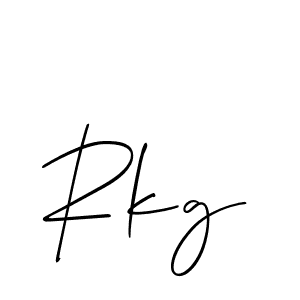 The best way (Allison_Script) to make a short signature is to pick only two or three words in your name. The name Rkg include a total of six letters. For converting this name. Rkg signature style 2 images and pictures png