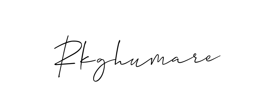 You should practise on your own different ways (Allison_Script) to write your name (Rkghumare) in signature. don't let someone else do it for you. Rkghumare signature style 2 images and pictures png