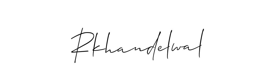 You can use this online signature creator to create a handwritten signature for the name Rkhandelwal. This is the best online autograph maker. Rkhandelwal signature style 2 images and pictures png