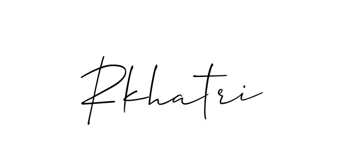 Once you've used our free online signature maker to create your best signature Allison_Script style, it's time to enjoy all of the benefits that Rkhatri name signing documents. Rkhatri signature style 2 images and pictures png