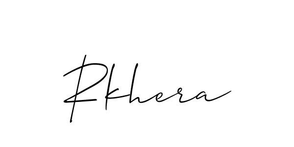 Similarly Allison_Script is the best handwritten signature design. Signature creator online .You can use it as an online autograph creator for name Rkhera. Rkhera signature style 2 images and pictures png