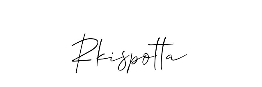 Make a beautiful signature design for name Rkispotta. Use this online signature maker to create a handwritten signature for free. Rkispotta signature style 2 images and pictures png