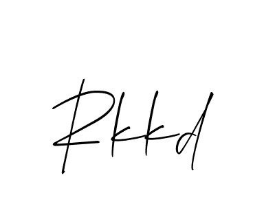 Make a short Rkkd signature style. Manage your documents anywhere anytime using Allison_Script. Create and add eSignatures, submit forms, share and send files easily. Rkkd signature style 2 images and pictures png