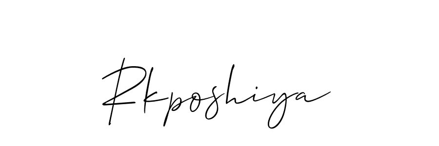 You can use this online signature creator to create a handwritten signature for the name Rkposhiya. This is the best online autograph maker. Rkposhiya signature style 2 images and pictures png